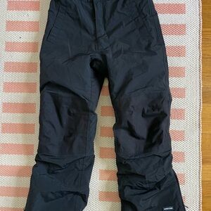 Lands' End Kids‎ black Snow Pants Sz 10